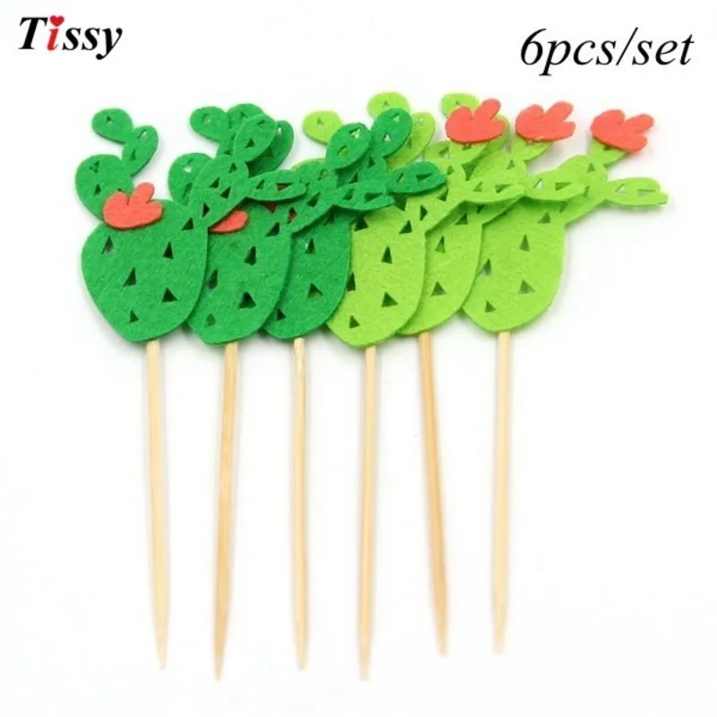 Тарелки-кактусы для вечерние 1 комплект столовая посуда из соломы зеленых