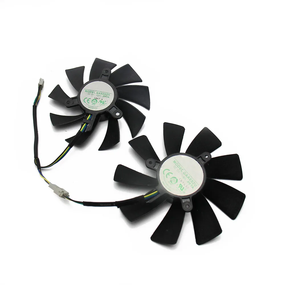 Вентилятор охлаждения для ZOTAC GeForce GTX 100 1080 Ti Mini 1070 AMP Edition карта 6 ГБ 87 мм GA92S2H 1060