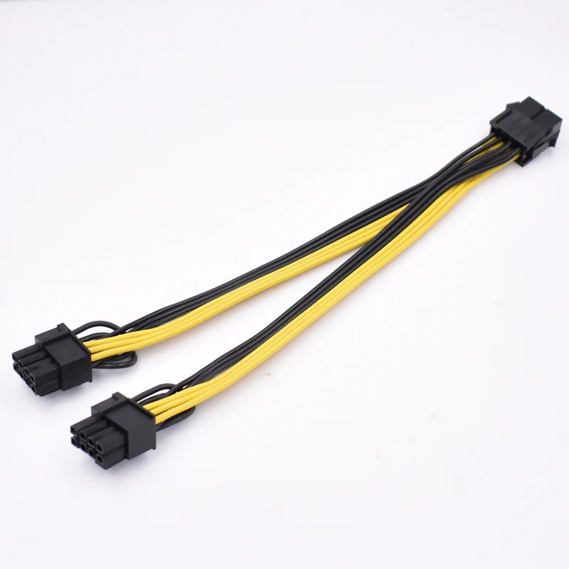PSU CPU 8 контактный разъем для видеокарты двойной PCI E PCIe 6 + 2 разветвитель кабель