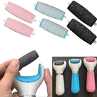 Электрические сменные роликовые насадки для ног 10 шт каллус Твердый для удаления кожи, инструмент для ухода за ногами, инструменты для грубого педикюра, уход за ногами