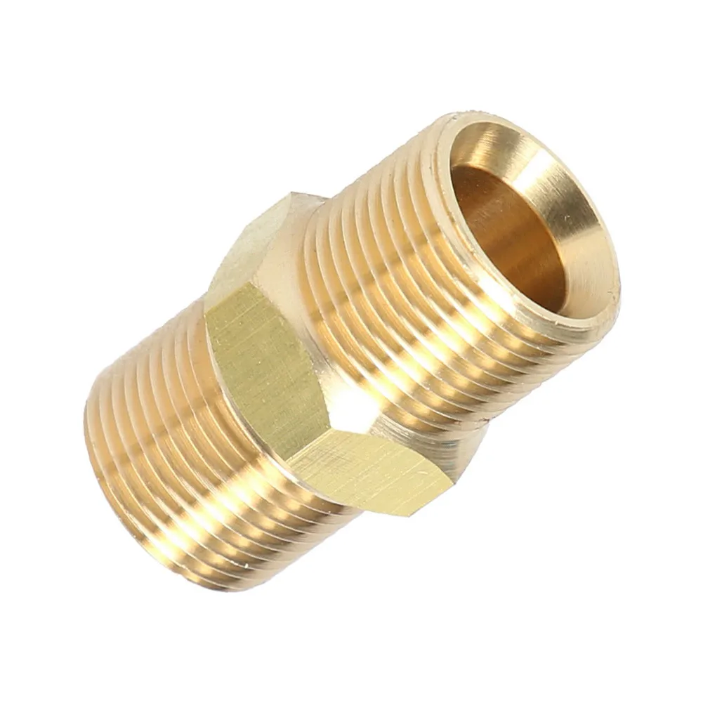 

M22x1.5 Double Nipple Male Hose Connector Coupling Extension For Karcher Kranzle Series Accessories High Pressure Cleaner Washer