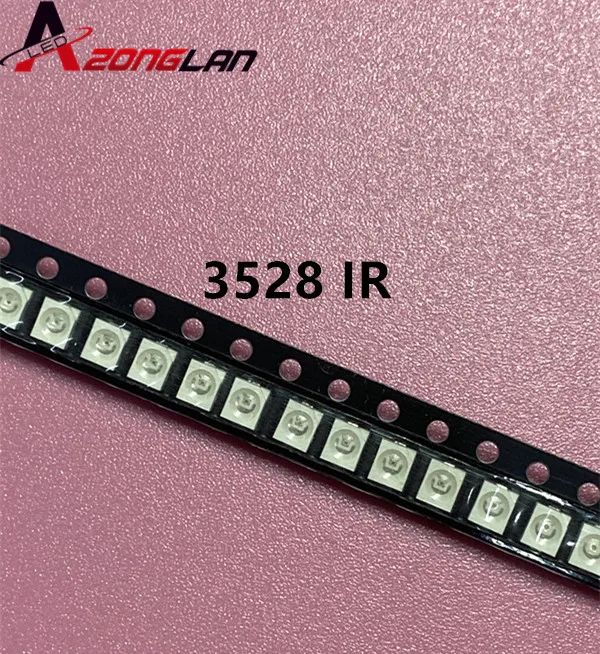 1000 шт./лот ИК 3528 SMD LED 850nm инфракрасный светодиод ночного видения smt 3 5*2 8*1 9 мм |