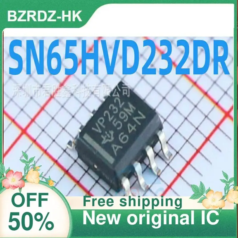 

2-10PCS/lot SN65HVD232DR SN65HVD232D VP232 SOP8 New original IC