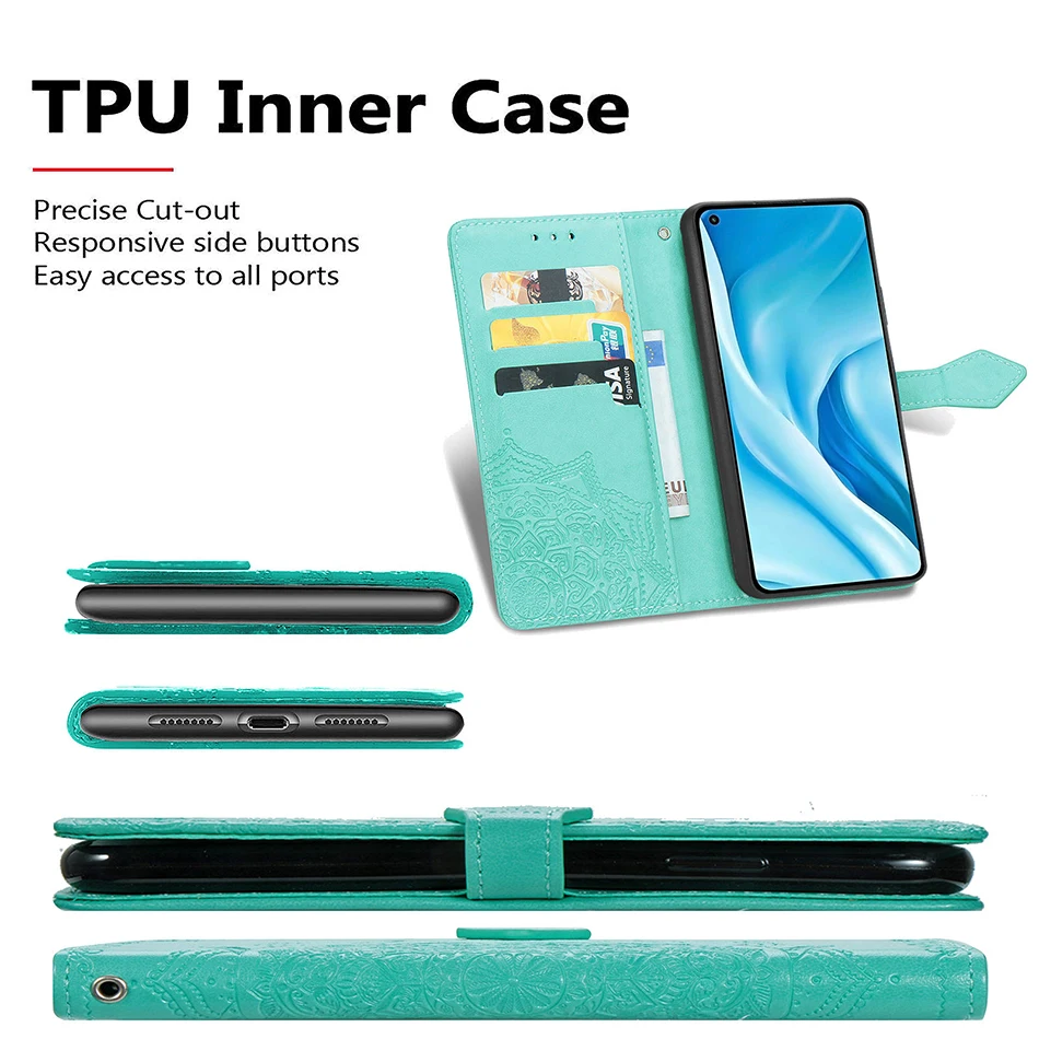 Кожаный бумажник чехол для Samsung Galaxy Grand Prime Pro G530 G532 Xcover G715 X крышка 4 4S G390F флип с