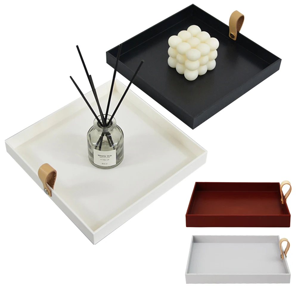 

Поднос для демонстрации ювелирных изделий, настольный органайзер для домашнего декора, декоративная тарелка с ручкой, тарелка для хранения...