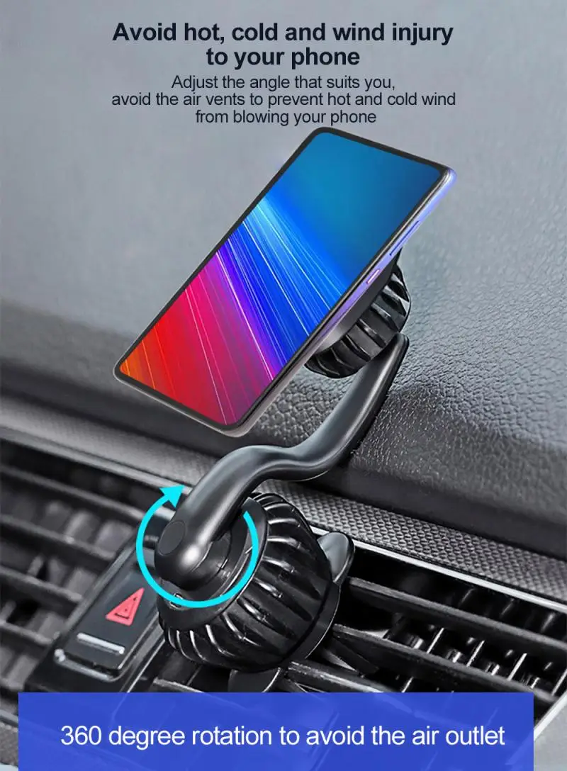 Автомобильный магнитный держатель для телефона подставка с вентиляционным