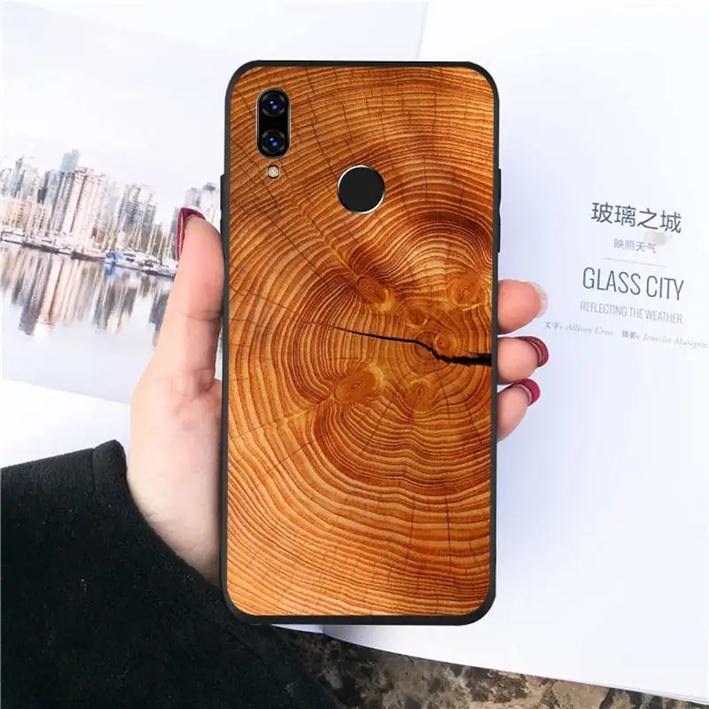 

Pattern wood textures design pattern Phone Case For Huawei honor Mate P 10 20 30 40 i 9 8 pro x Lite smart 2019 nova 5t funda