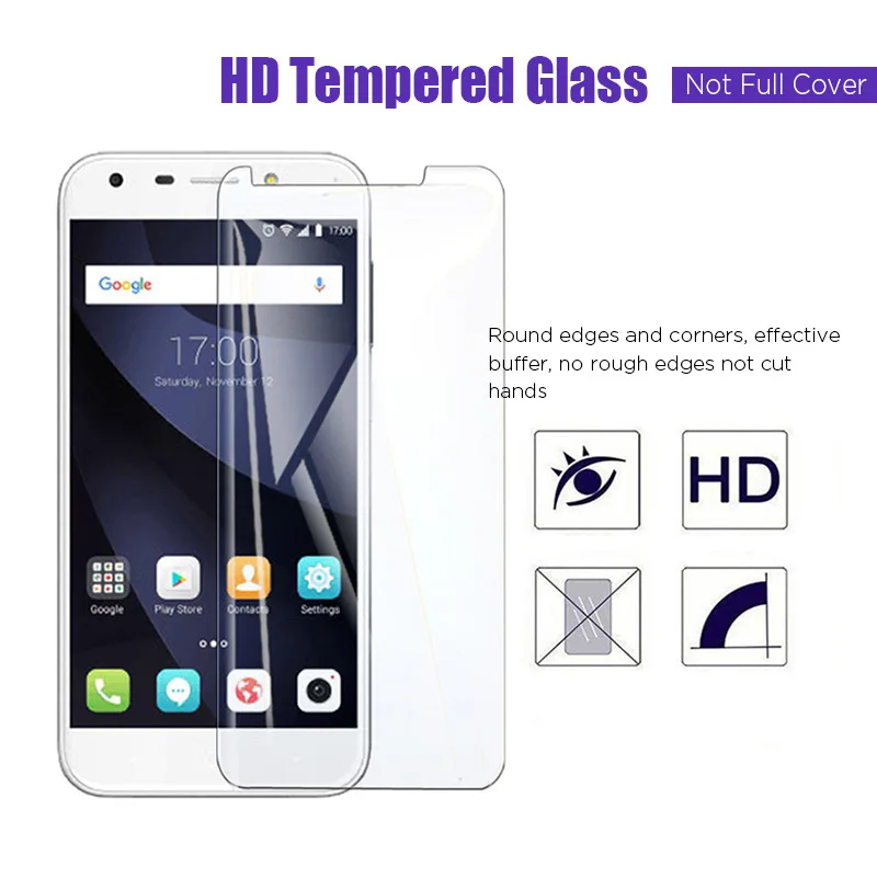 1/2 шт. закаленное стекло для ZTE Blade V8 Mini V7 Lite Защитное Max V6 V18 Защита от царапин HD