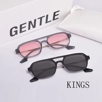 high quality 2021 new fashion korea brand design gentle kings sunglasses pilot frames uv400 glasses men women with new package