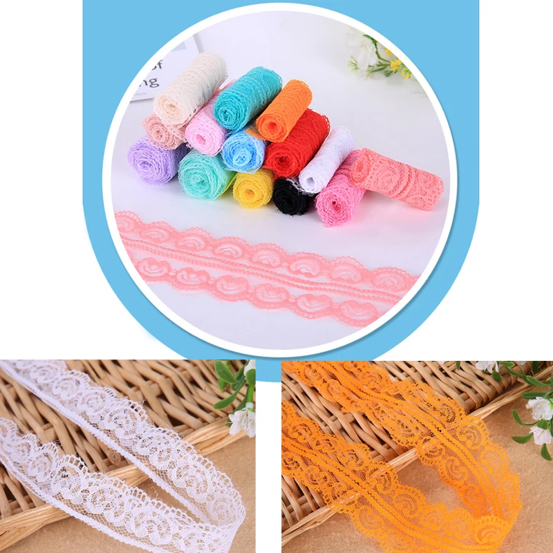 Кружевная отделка из полиэстера ленты 4 6 см одежда шитье/Ткань DIY ремесло одежды