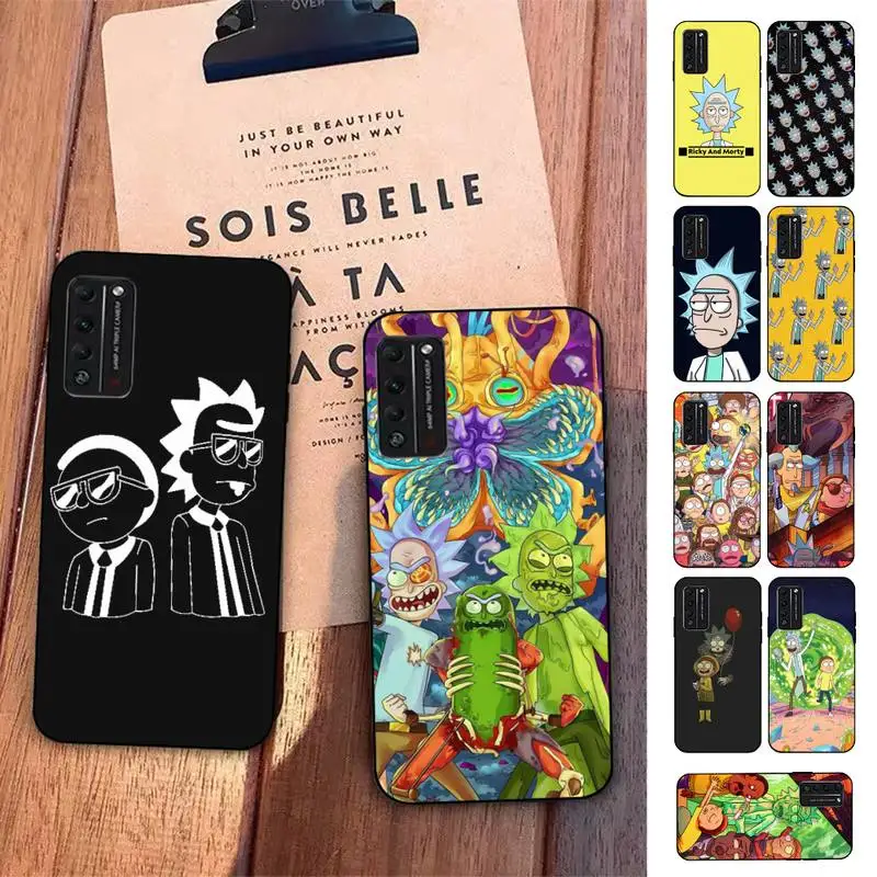 

Anime Pick Rickks Phone Case for Huawei Honor 10 i 8X C 5A 20 9 10 30 lite pro Voew 10 20 V30