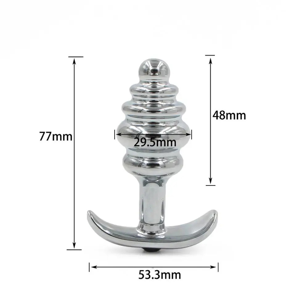 Металлическая Анальная пробка большие гей-игрушки для мужчин женщин взрослых