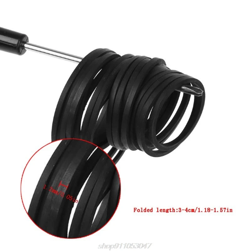 

1.2mm width Mix Cassette Tape Machine Belt Assorted Common Square Rubber Belt for Recorders Walkman DVD Drive N18 20 Dropship