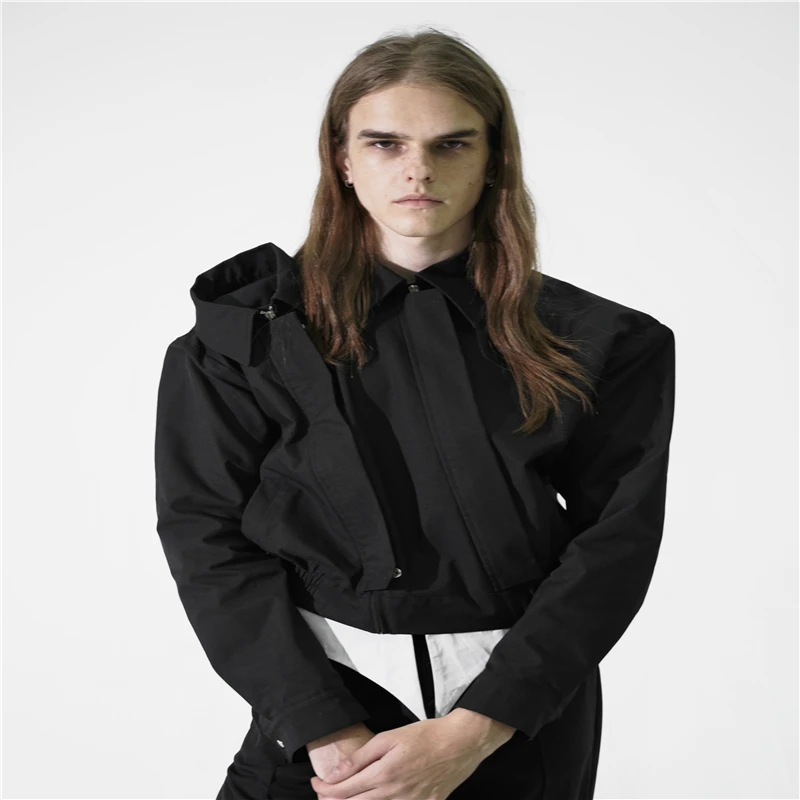 

Пиджак мужской/женский, короткий, с двойным вырезом, XS-6XL