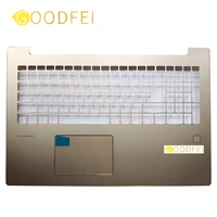 new original for lenovo ideapad 520 15ikb 520 15 palmrest upper case keyboard bezel c cover metal am14k000310 touchpad fpr gold