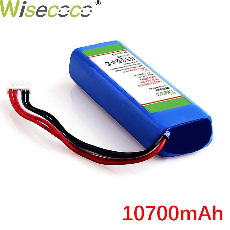 WISECOCO 10700 мАч GSP1029102R Аккумулятор для J BL Charge 2 Plus Charge 2+ Charge 3 новейшее производство высокое качество батареи