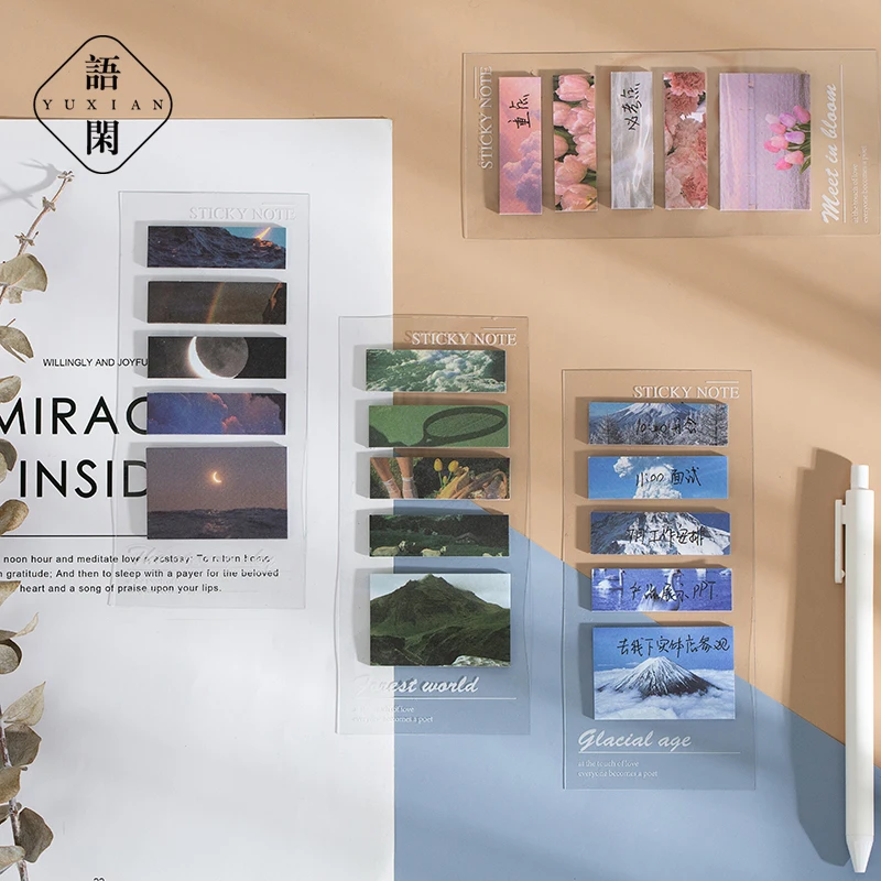 100 Стикеры для дневника оригинальные самоклеящиеся маркеры ежедневного