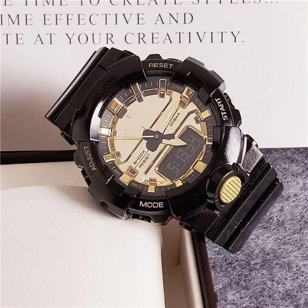 

Japan Brand GA800 business Men Leisure Sport Wristwatch Women Dual Display LED waterproof multi-function Digital Watches