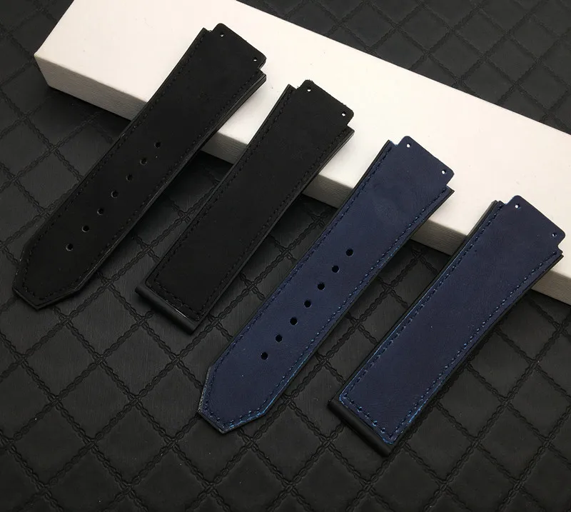 Ремешок силиконовый для наручных часов браслет из натуральной кожи Крейзи Хорс 25