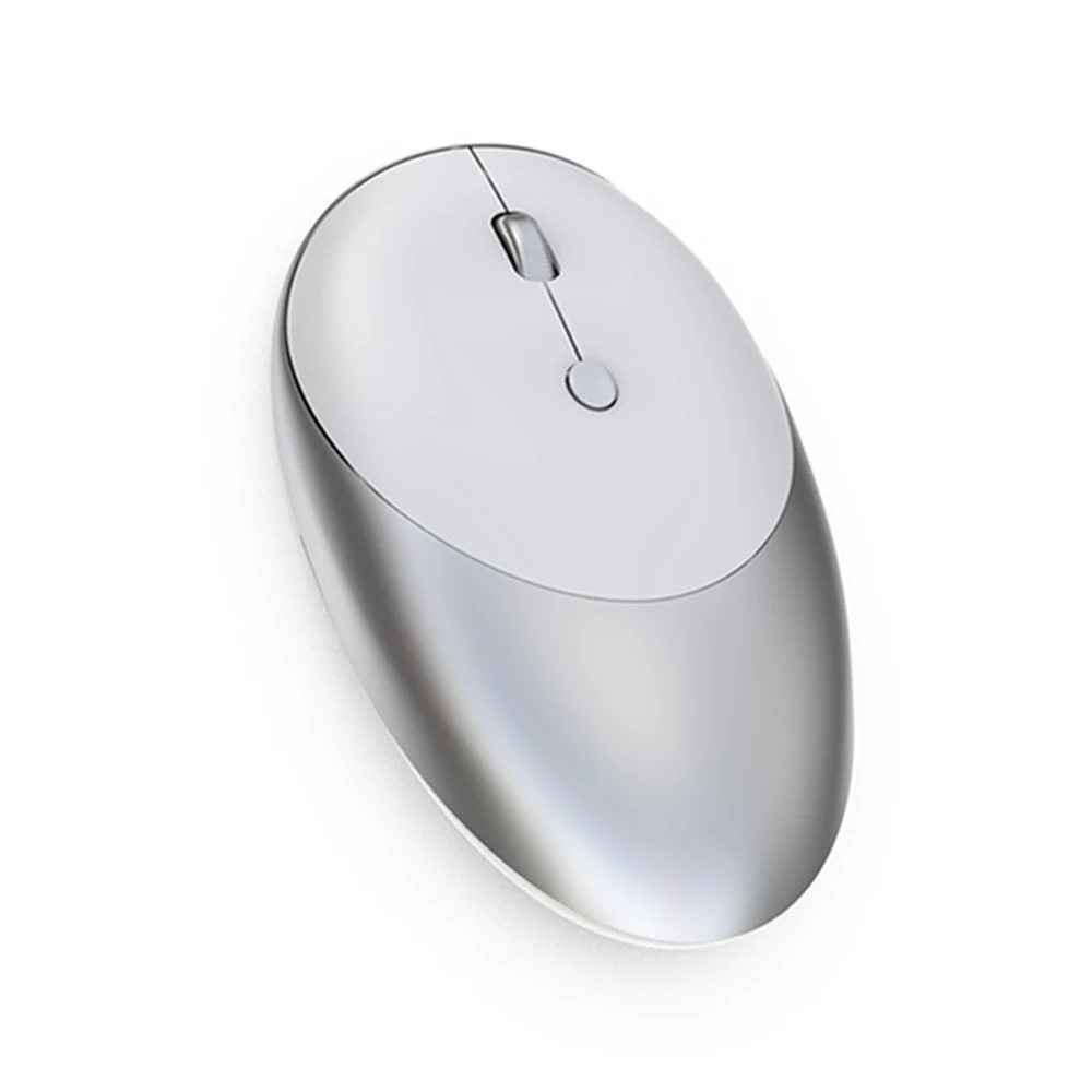 Три режима Bluetooth 3,0/5,0 беспроводная мышь можно подключить 3 компьютера Бесшумная дизайнерская оптическая перезаряжаемая мышь для ПК MAC ноутбука