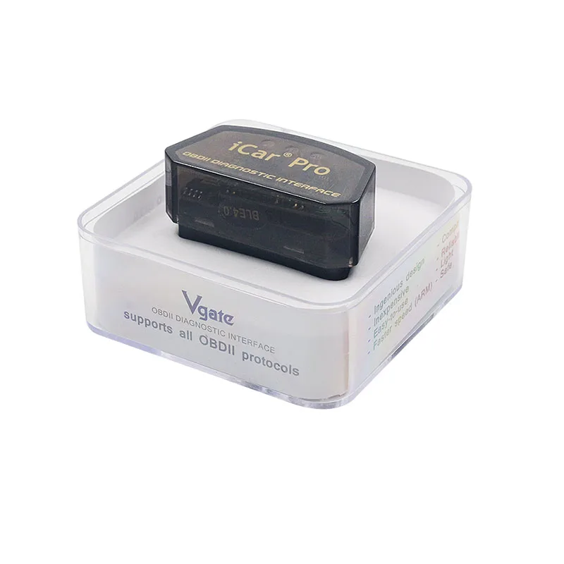 Оригинальный сканер Vgate iCar Pro ELM327 V2.2 OBD2 WIFI Bluetooth 4 0 для IOS Android автомобильный