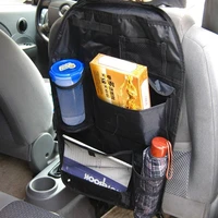 auto anti kick pad car seat back car seat storage bag car covers back seat organizer auto multi holder pocket organizer bag