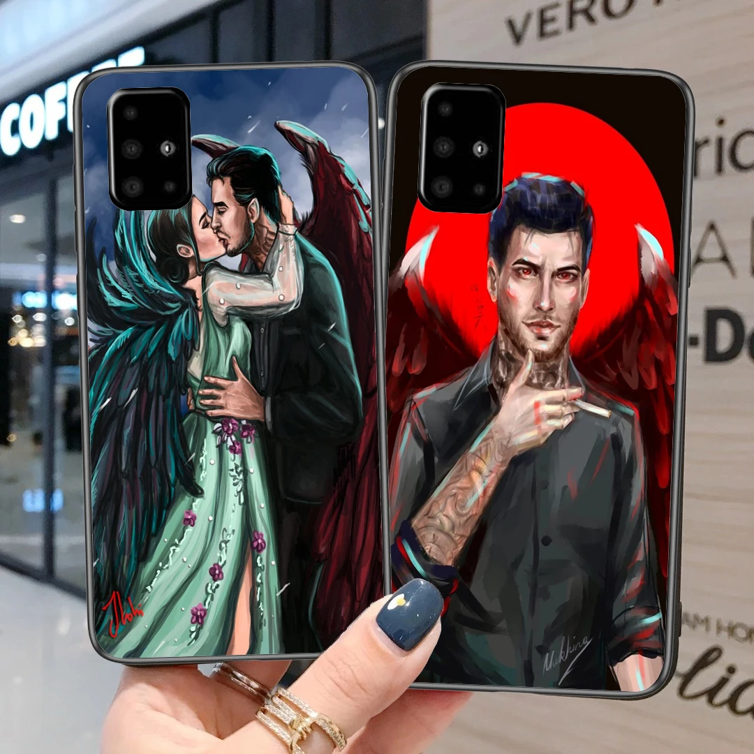 Черный матовый Мягкий силиконовый чехол из ТПУ для Samsung Galaxy Note20Ultra Note10 Note9 Note8 A7 A8