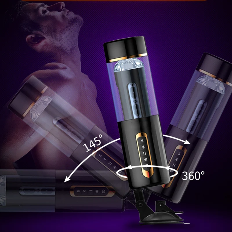 Автоматический телескопический мастурбатор для мужчин оральный сосание