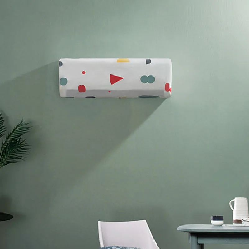 Чехол для кондиционера с цветочным узором чехол очистки от пыли Современный