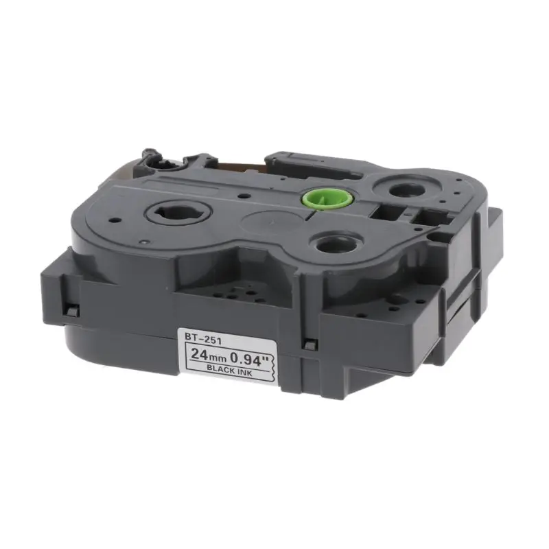 

Black on White Label Tape Ruban Compatible for Brother Tape tz251 tze251 24mm
