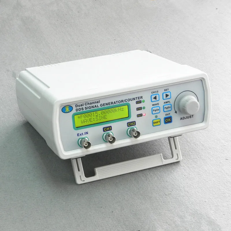 MHS 5200A Высокоточный цифровой двухканальный генератор сигналов DDS произвольный 200