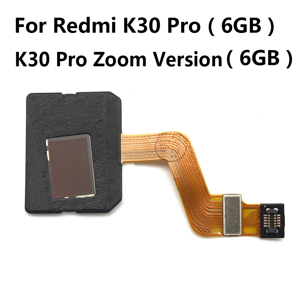 

For Xiaomi Redmi K30 Pro Zoom Version Fingerprint Ribbon Sensor Home Menu Button Flex Cable For Xiaomi K30 Pro Replacement Parts