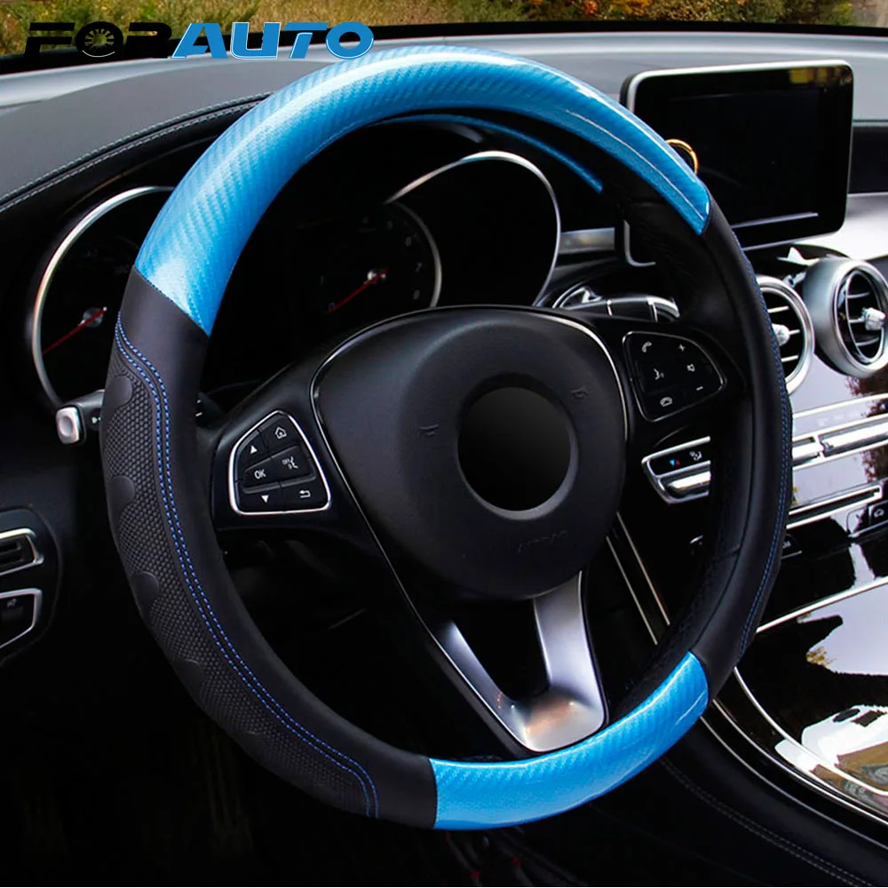 FORAUTO массажный чехол рулевого колеса автомобиля 37-38 см Универсальный 3D