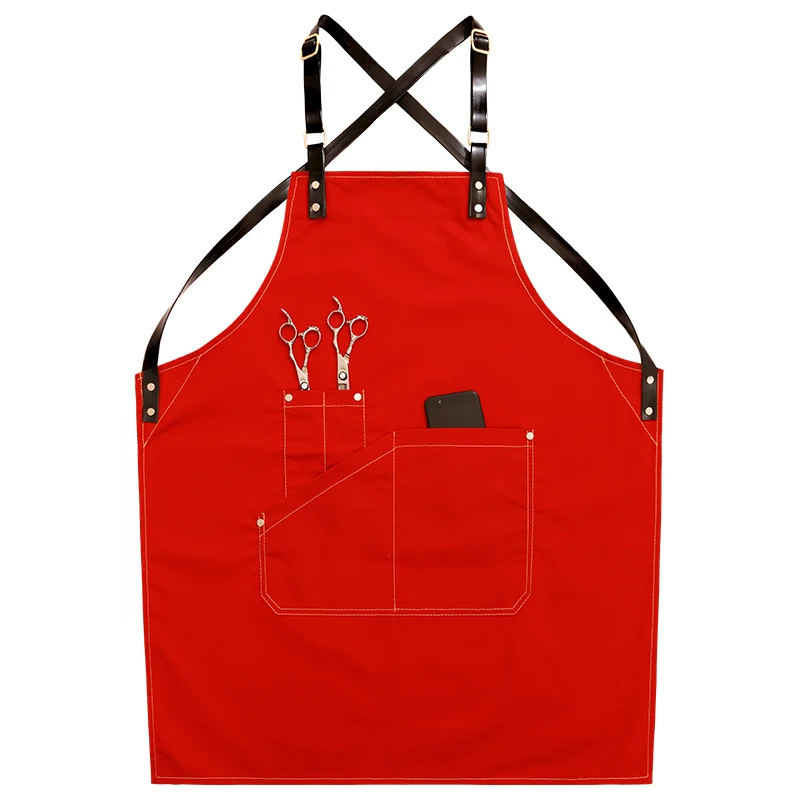 Ковбойский фартук для мужчин и женщин Корейская версия рисунок бариста чаепития