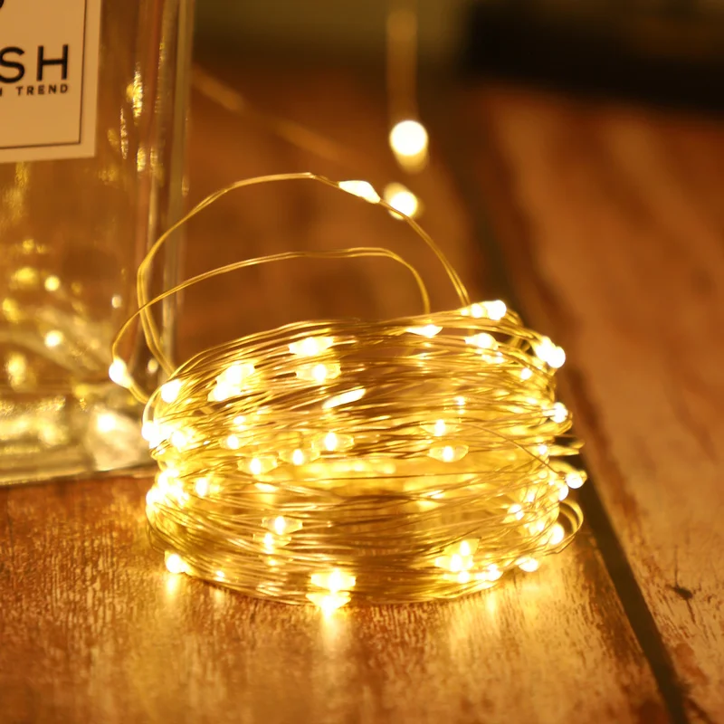 

Christmas decoration home copper wire fairy lights christmas tree hanging new year christmas ornaments 2021navidad decoration
