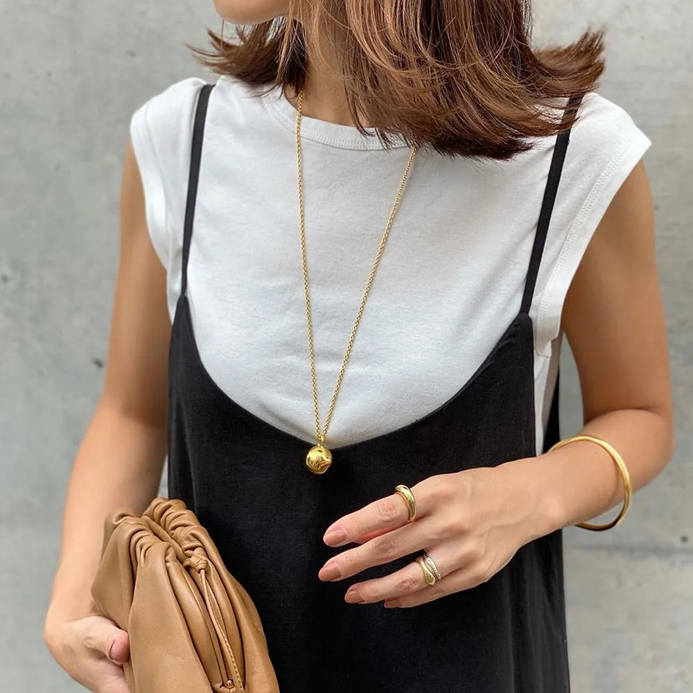 Женское платье в японском стиле свободное Черное длинное средней длины на