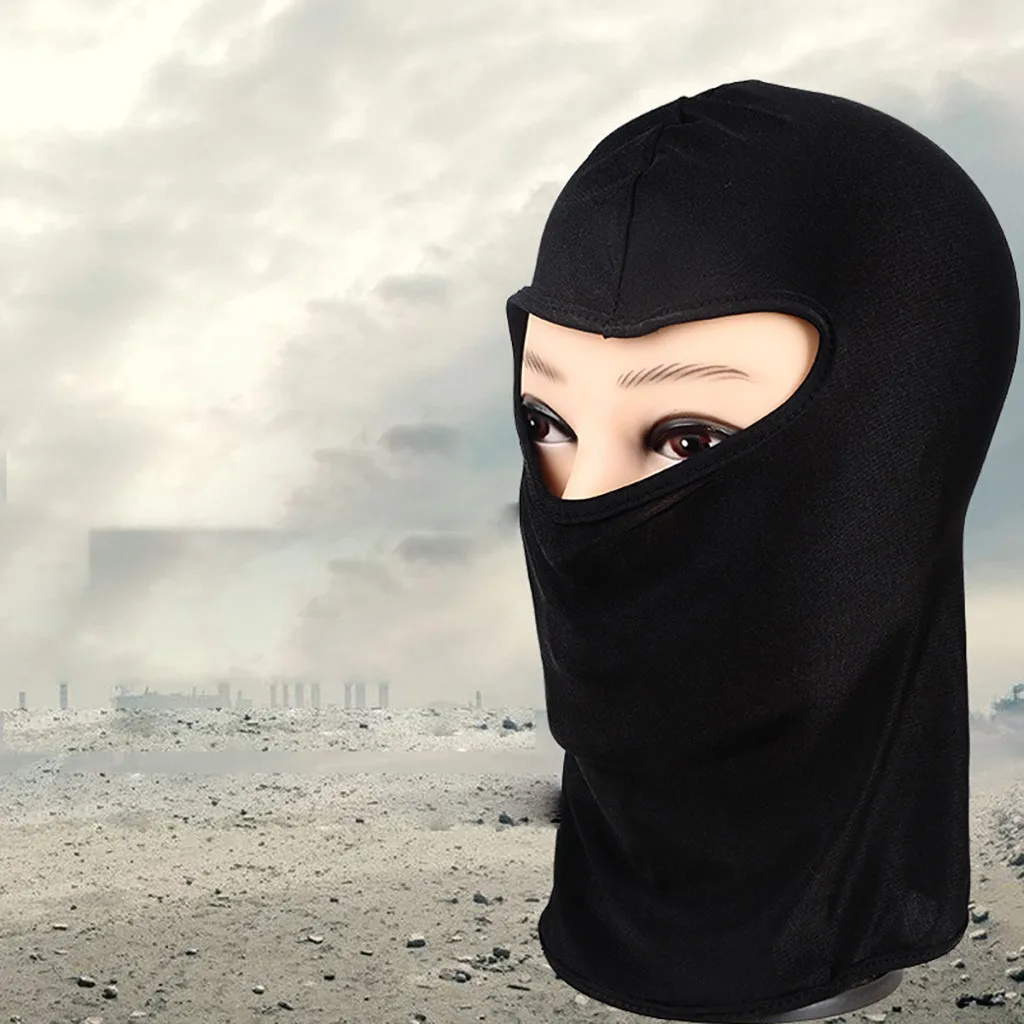 Балаклава Зимняя Маска на все лицо ветрозащитный Лыжный мотоцикл Велоспорт