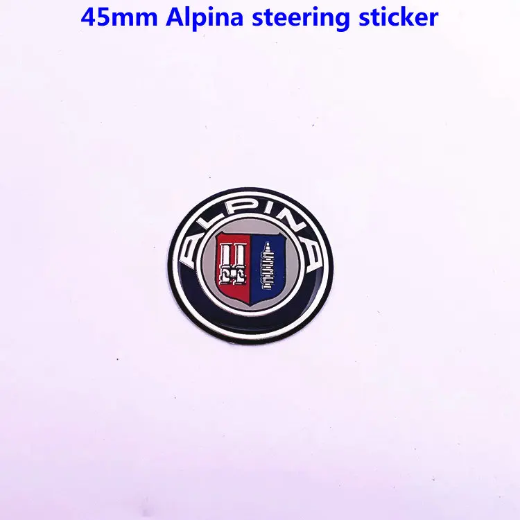 45/65/68/73/82 мм ALPINA Автомобильная эмблема логотип Стикеры стиль Знак Колпак ступицы