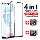 Защитное стекло Realmi C21y, 4 в 1, для Oppo Realme C21 C 21 21c 6,5 дюйма, C25, C20, C17, C15, C12, C11, C3, GT, NEO