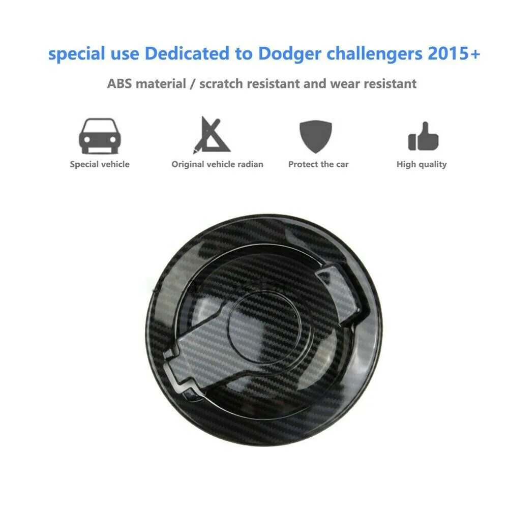 

Carbon Fiber Decorative Cover For Dodge Challenger 2015-2020 High Quality