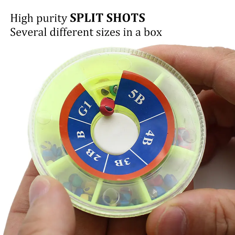 1 коробка рыболовные аксессуары для карпа свинцовые грузила грубые снасти -