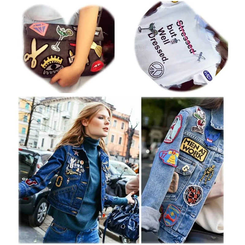 Пятиконечная звезда с вышивкой в виде пентаграммы аксессуары для шитья