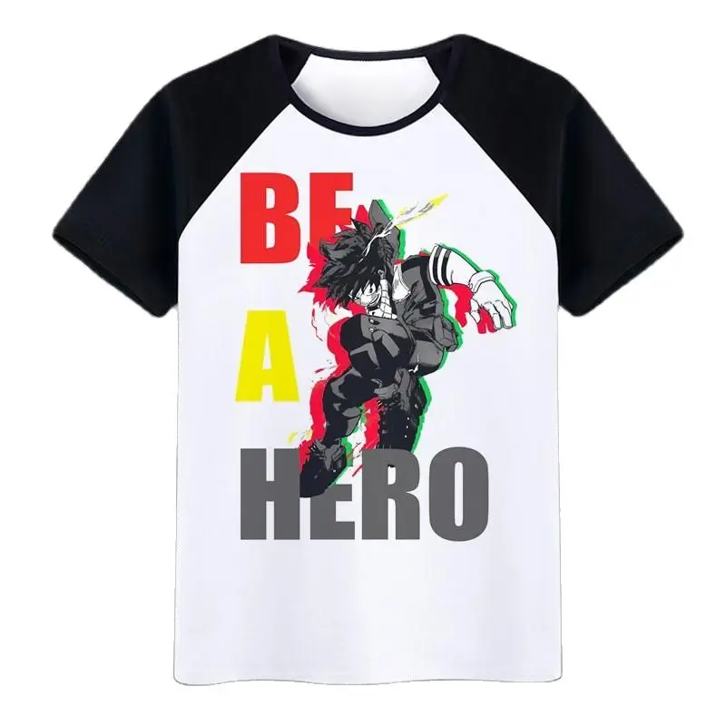 Повседневная хлопковая Футболка High-Q в стиле унисекс с аниме персонажами