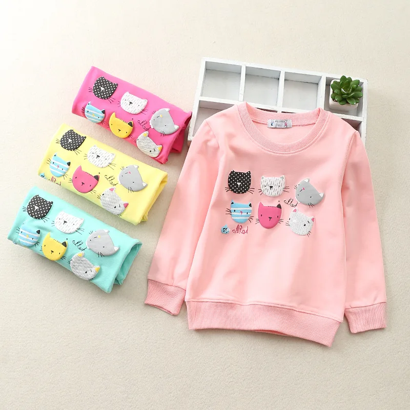 Новое поступление 2020 свитшоты для маленьких девочек зимние весенние осенние