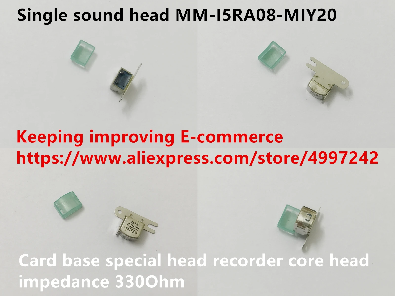 Hot spot single sound head MM I5RA08 MIY20 card base специальный головной рекордер core impedance 330Ohm
