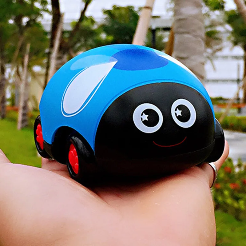 Горячая мультфильм насекомых вытягивать назад автомобиль игрушка инерции