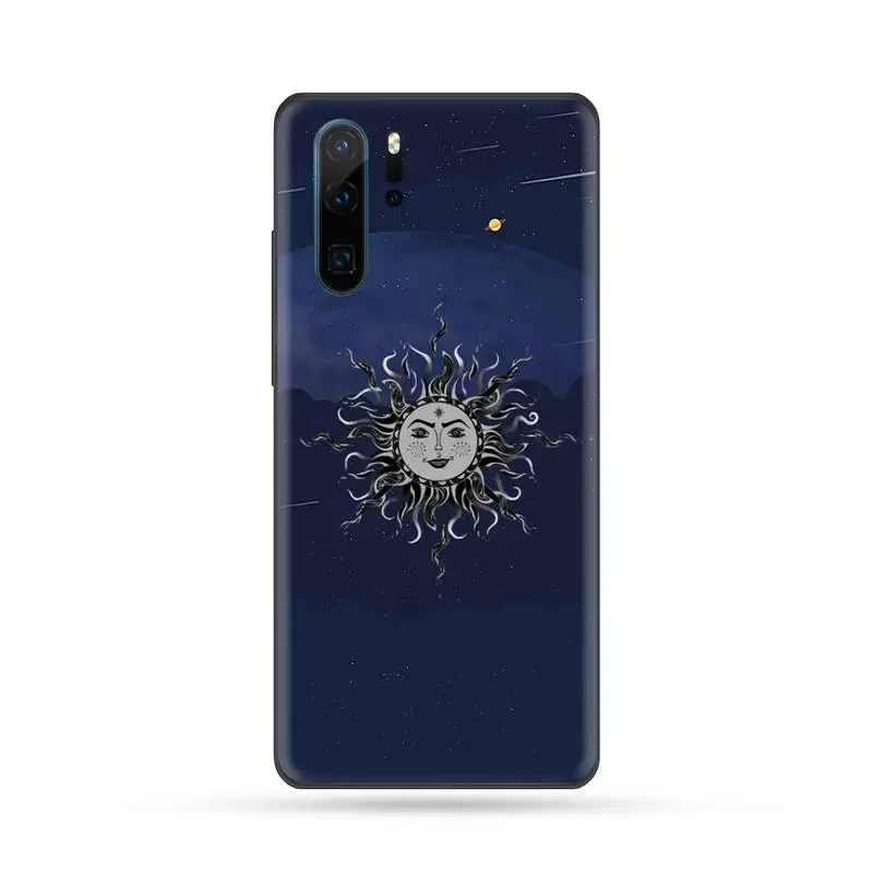 

Funny sun face Phone Cases For Huawei Mate 9 10 20 Pro lite 20x nova 3e P10 plus P20 Pro Honor10 lite