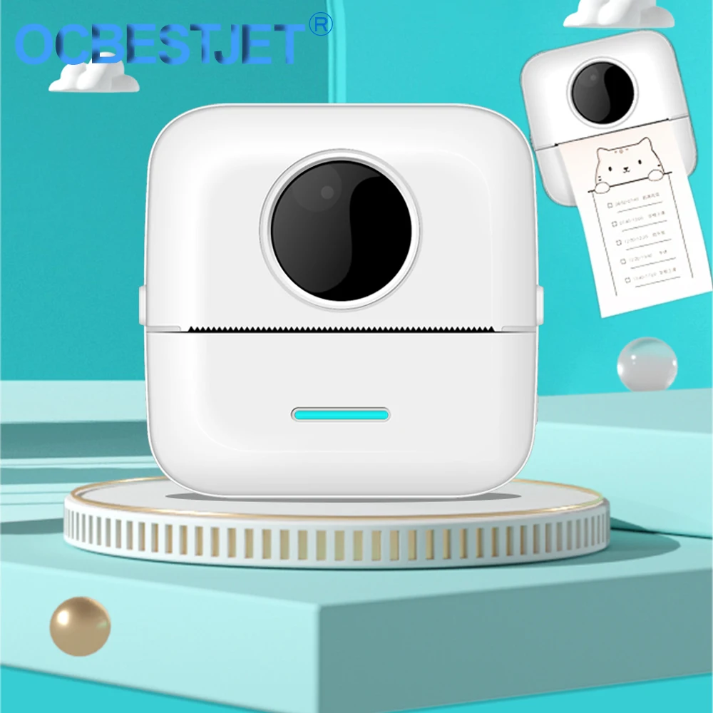 

X5 Portable Thermal Printer Mini Wireless Bluetooth Mini Pocket Label Notes Printer 57mm For Home and Office Android IOS