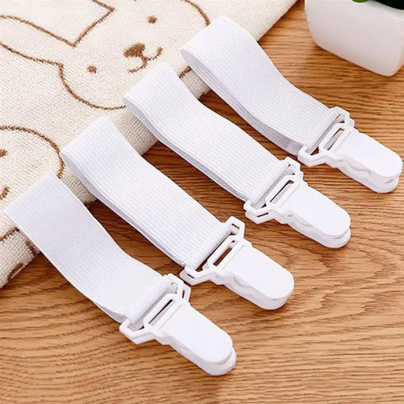 

4/8/12/20 Pcs Bed Sheet Grippers Nonslip Blanket Mattress Cover Sofa Bed Fasteners Elastic Clip Holders