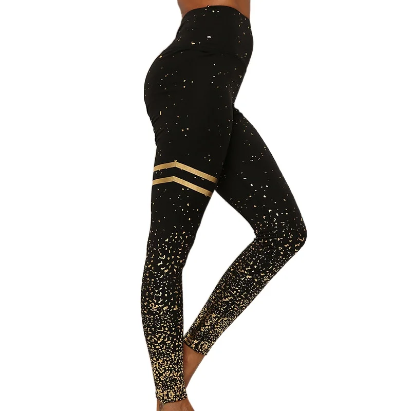 Exercise Fitness Leggings Activewear Women Gym Yoga Pants Sportswear Clothes Stretchy High Waist Leggins Push Up Workout Tights